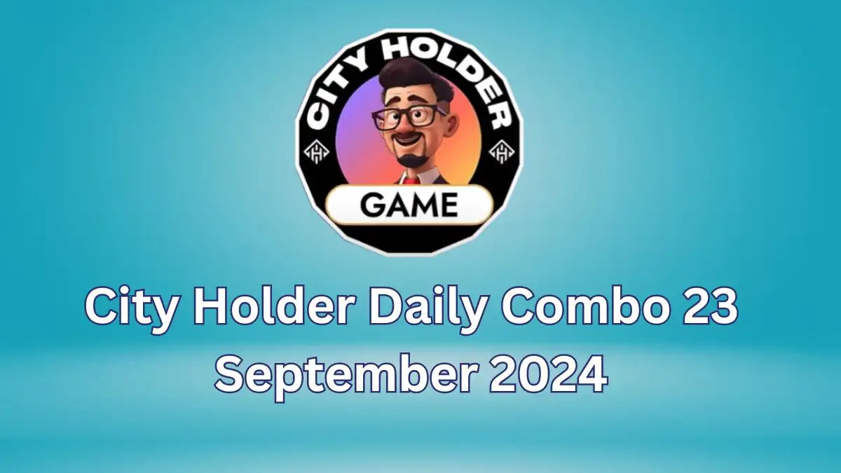 City Holder Daily Combo 23 September 2024