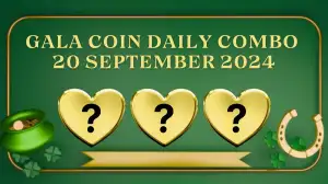 Gala Coin Daily Combo 20 September 2024