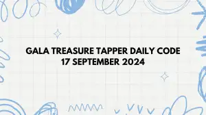 Gala Treasure Tapper Daily Code 17 September 2024