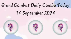 Grand Combat Daily Combo Today 14 September 2024