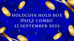 HoldCoin Hold Box Daily Combo 13 September 2024 - Codes Revealed!