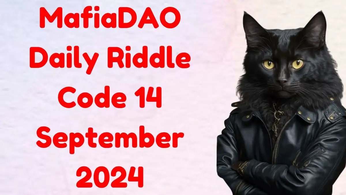 I Organize the Operations, Planning Every Move, Keeping Things Smooth With Nothing to Prove. Who Am I? MafiaDAO Daily Riddle Code 14 September 2024