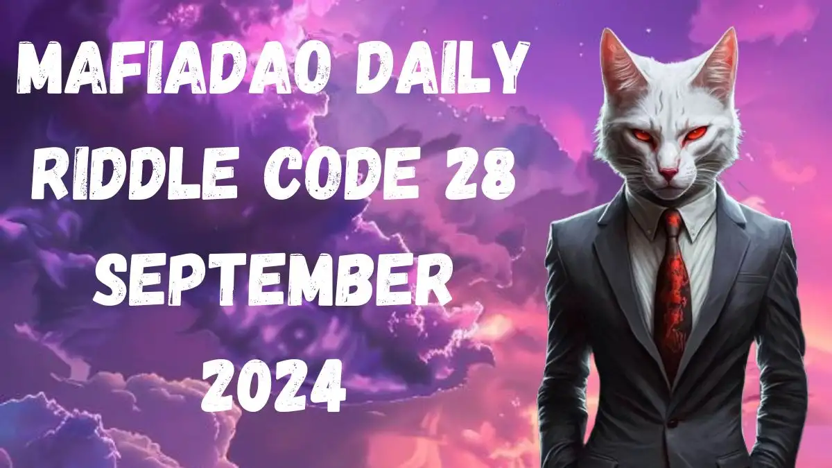 I'm a type of fund that trades throughout the day, providing liquidity in every way. What am 1? MafiaDAO Daily Riddle Code 28 September 2024