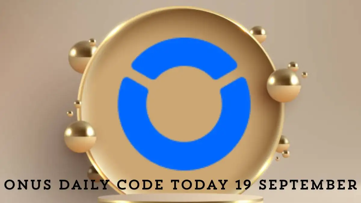 ONUS Daily Code Today 19 September