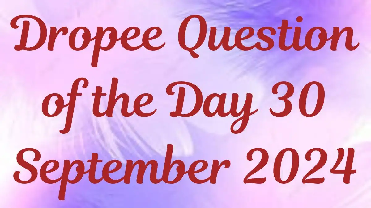 What does TPS stand for in blockchain performance? Dropee Question of the Day 30 September 2024