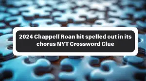 2024 Chappell Roan hit spelled out in its chorus NYT Crossword Clue