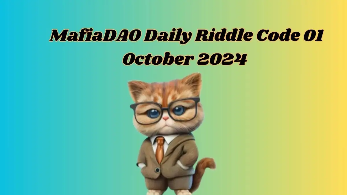 I'm an Identity in Code, Protecting Your Name, Ensuring You Stay Safe in This Game. What Am I? Mafiadao Daily Riddle Code 01 October 2024