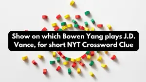 Show on which Bowen Yang plays J.D. Vance, for short NYT Crossword Clue