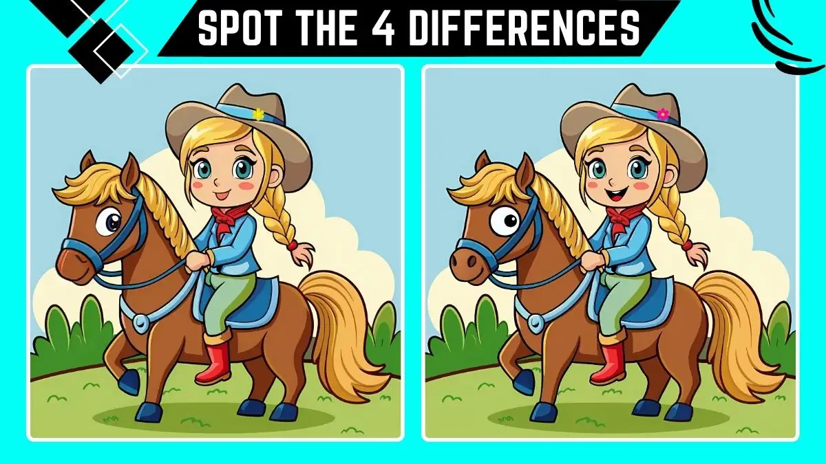 Spot the 4 Differences: Only Eagle Eyes Can Spot the 4 Differences in this Image in 12 Secs