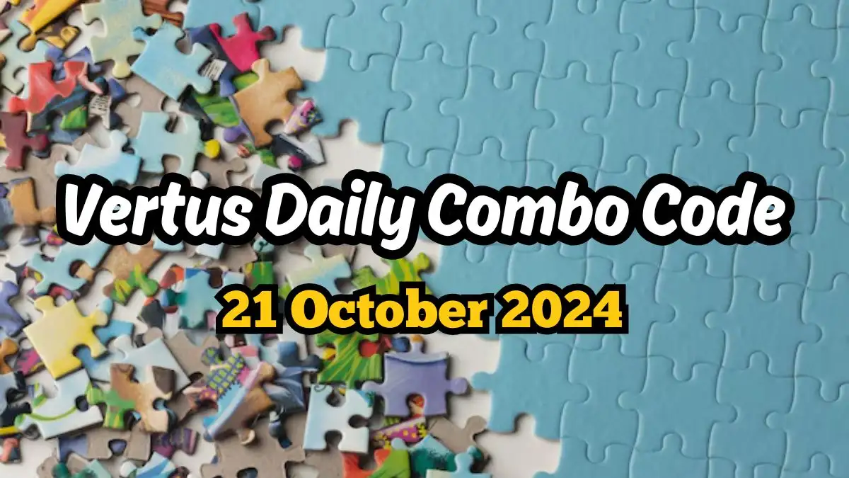 Vertus Daily Combo Code 21 October 2024