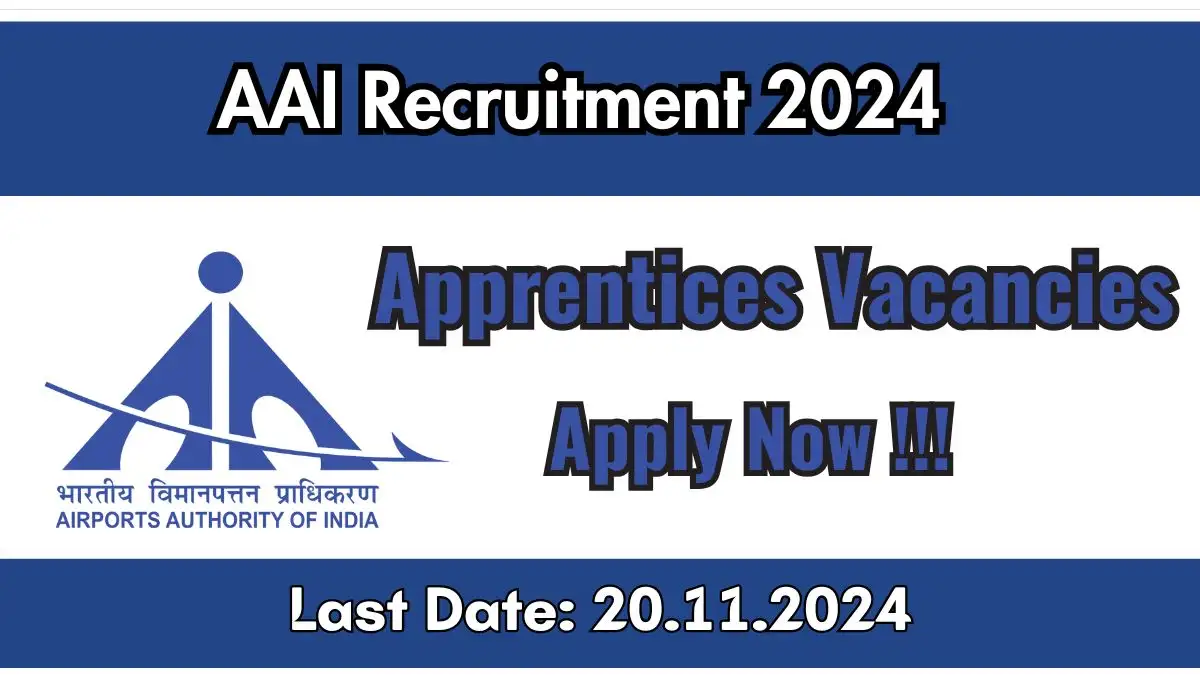 AAI Recruitment 2024 Apply Online for 90 Graduate/ Trade/ Diploma Apprentices Vacancies