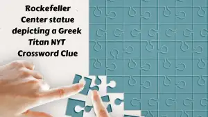 Rockefeller Center statue depicting a Greek Titan NYT Crossword Clue
