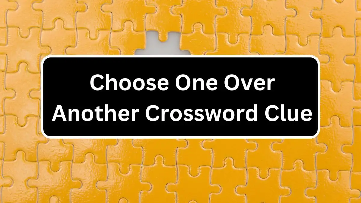 Choose One Over Another Puzzle Page