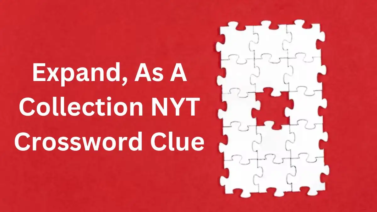 Expand, As A Collection NYT Crossword Clue