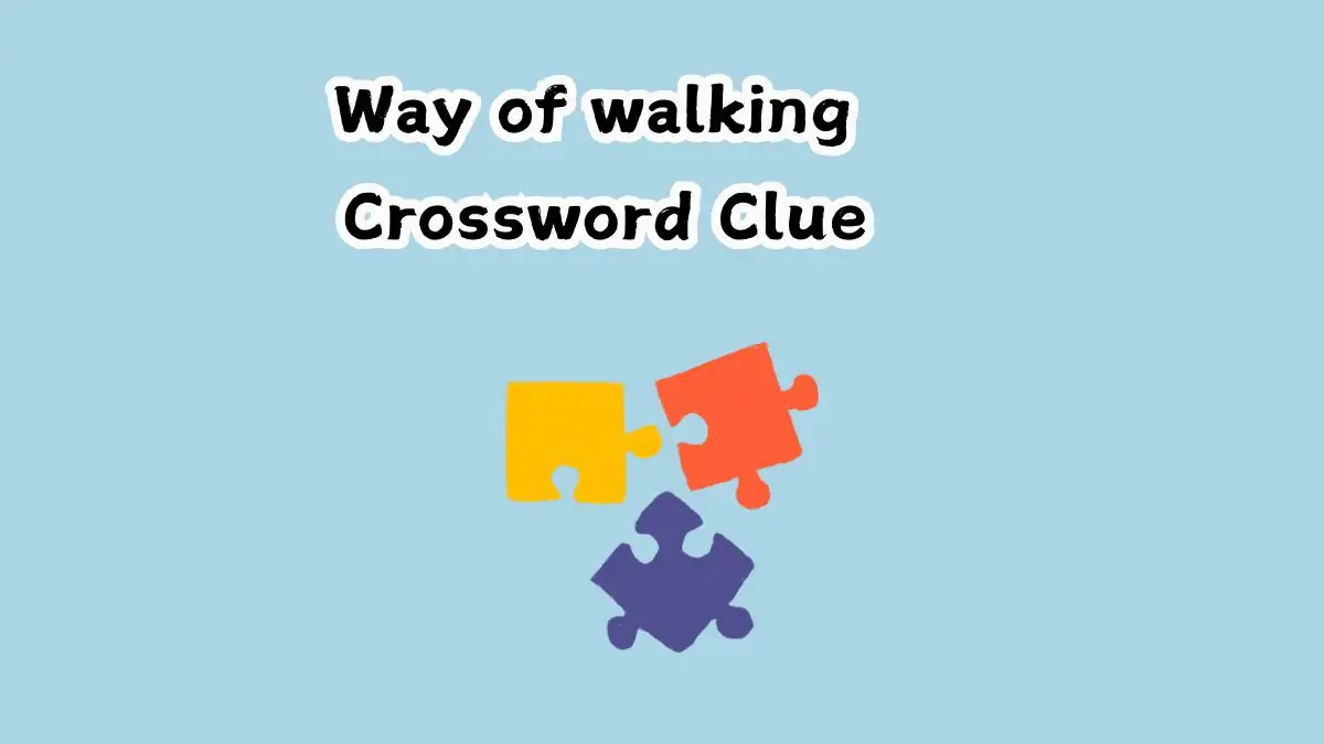 Way of walking Crossword Clue 4 Letters