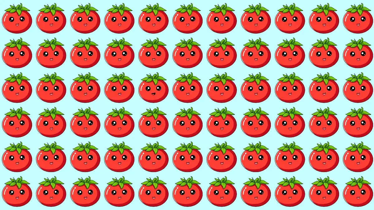 Brain Test: If you have Sharp Eyes find the Odd Tomato in 6 Secs Brain Test: If you have Sharp Eyes find the Odd Tomato in 6 Secs