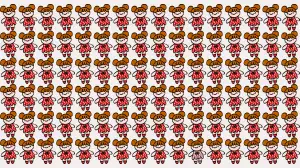Optical Illusion Eye Test: If You have Hawk Eyes Spot the Odd Doll in 7 Secs