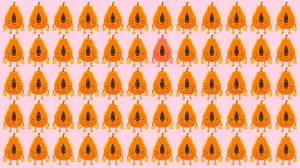 Brain Test: If you have Sharp Eyes find the Odd Papaya in 6 Secs