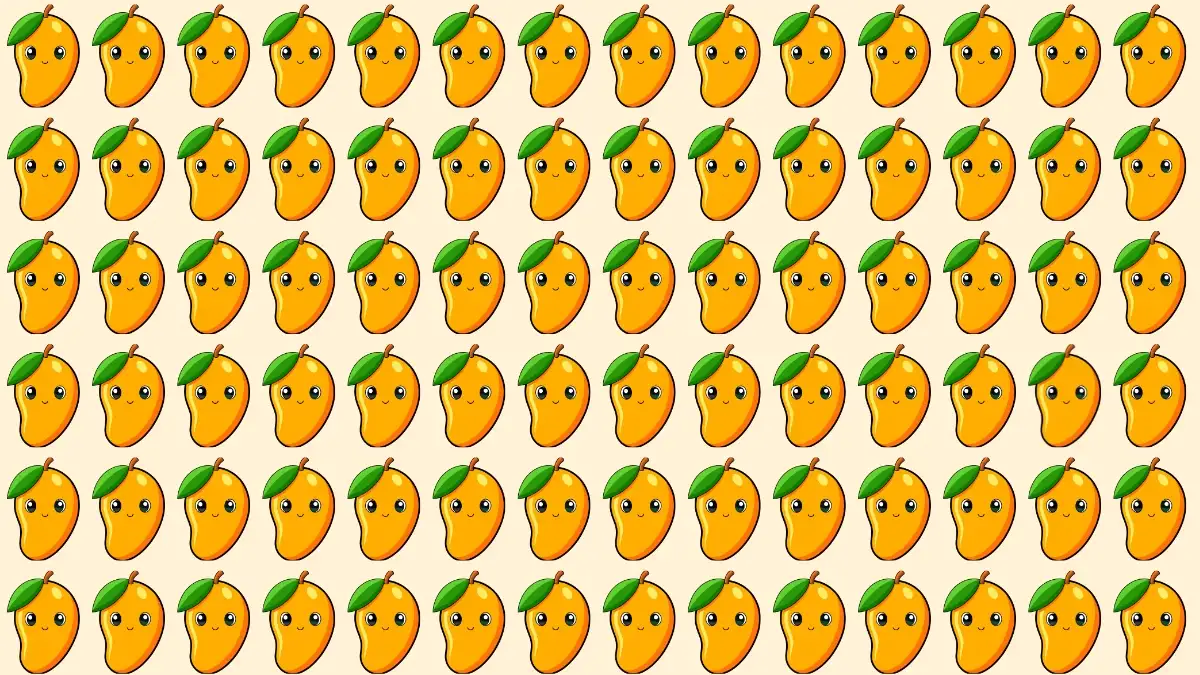 Odd One Out Puzzle: Only eagle Eyes Can Spot the Odd Mango in 6 Secs Odd One Out Puzzle: Only eagle Eyes Can Spot the Odd Mango in 6 Secs