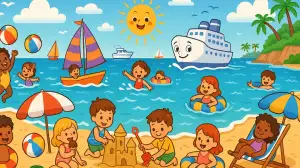 Picture Puzzle IQ Test: Only 5 Out of 10 Can Spot the 5 Hidden Words in this Image in 10 Secs
