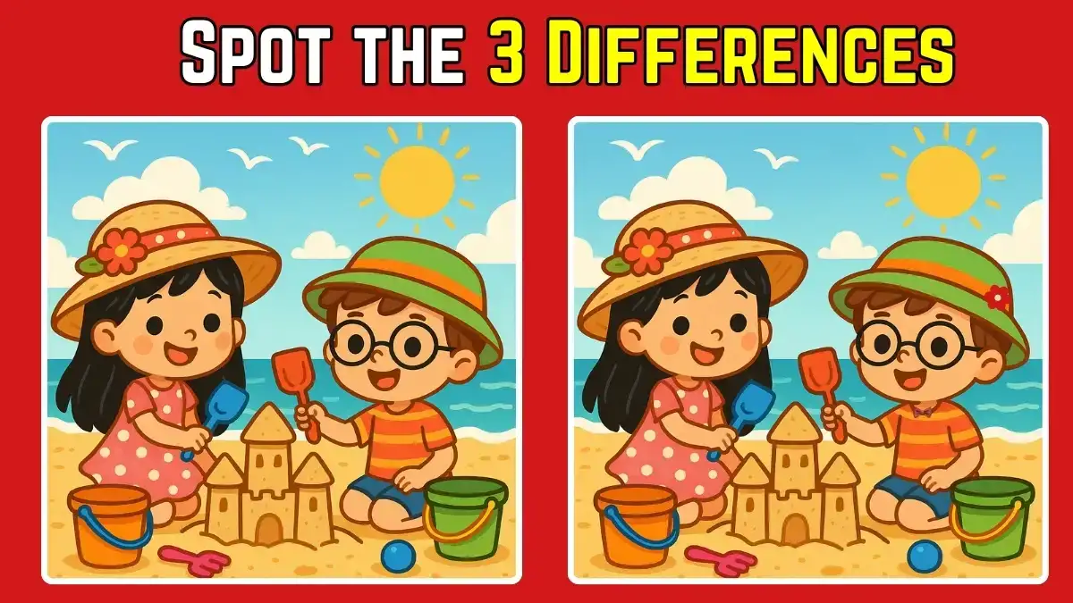 Spot the 3 Difference Puzzles to Test Your Visual Skills! Spot the 3 Difference Puzzles to Test Your Visual Skills!